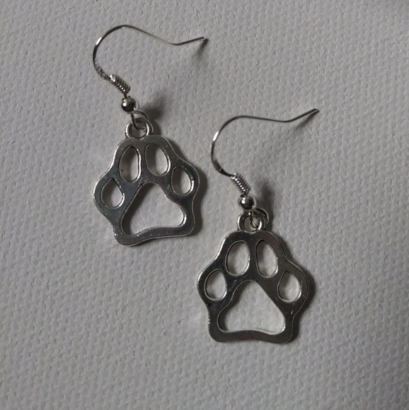 PAW EARRINGS - Picture 1 of 1